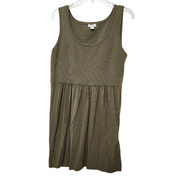 Sundance‎ Explore the world green sleeveless mini dress Sz Lg - Picture 1 of 12